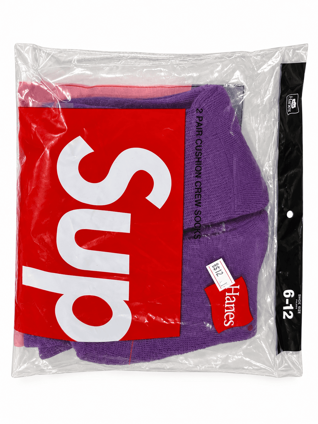 Hanes Supreme Socks-2 Pack